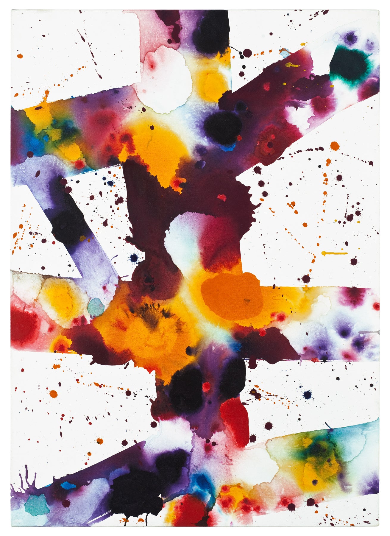 Sam Francis Vinyl Street Banner