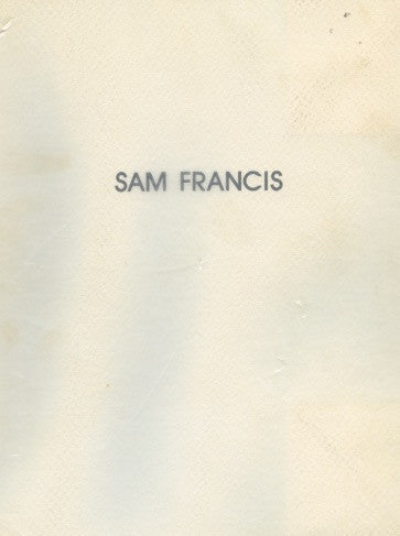 Sam Francis from the Idemitsu Collection