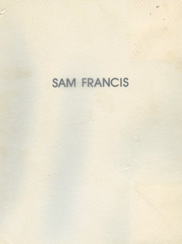 Sam Francis from the Idemitsu Collection