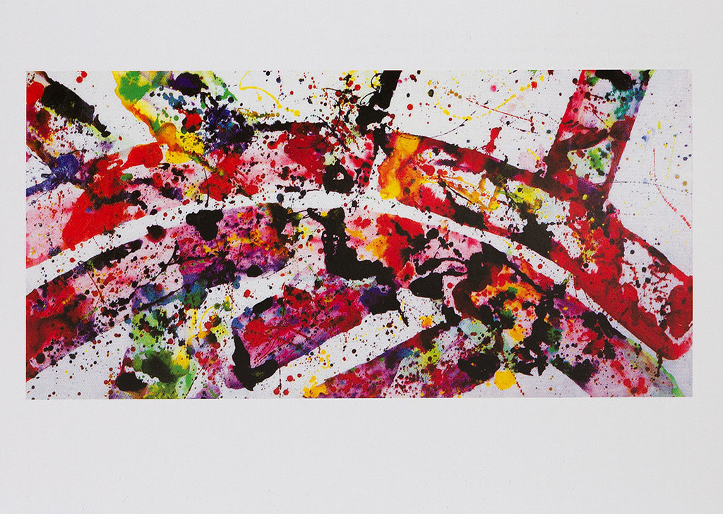 Sam Francis postcard: "Untitled"
