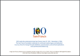 Sam Francis Dream Journal "Francis 100" Centennial Year