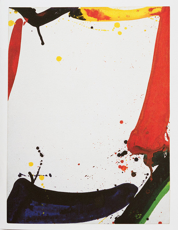 Sam Francis Journal - The Space at the Center of These Paintings is Reserved for You