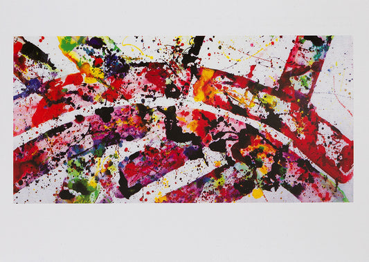 Sam Francis postcard: "Untitled"