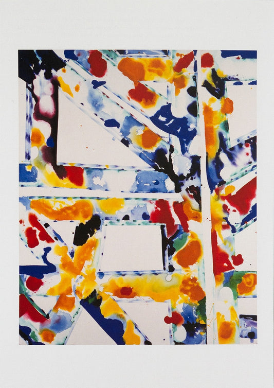 Sam Francis postcard: "Untitled "