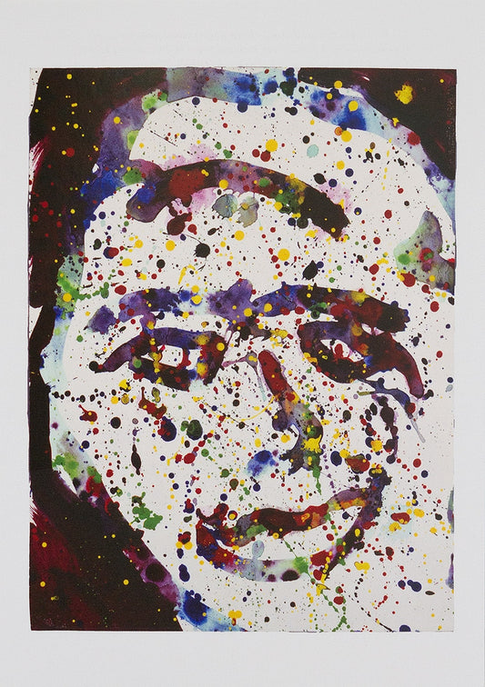 Sam Francis postcard: "Untitled [Self-Portait]"